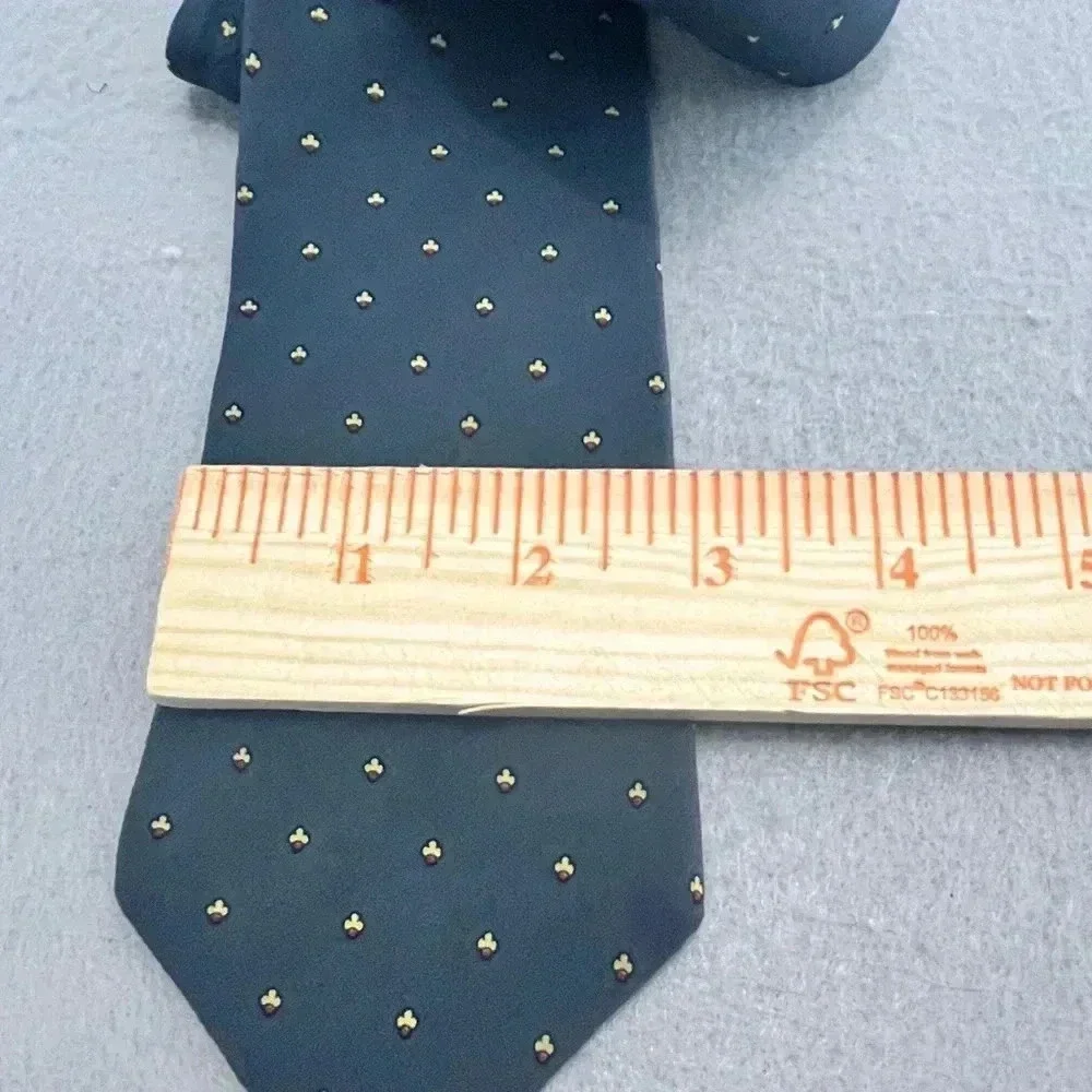 Silk Handmade in Italy tie Vintage buisness attire office